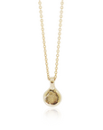 Pet Impression Necklace in Solid Gold