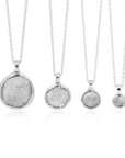 Fingerprint Necklace in Sterling Silver