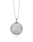Fingerprint Necklace in Sterling Silver