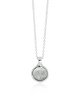 Fingerprint Necklace in Sterling Silver