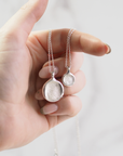Fingerprint Necklace in Sterling Silver