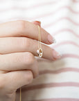 Hand Engraved Miniature Star Constellation Necklace in 9ct Gold