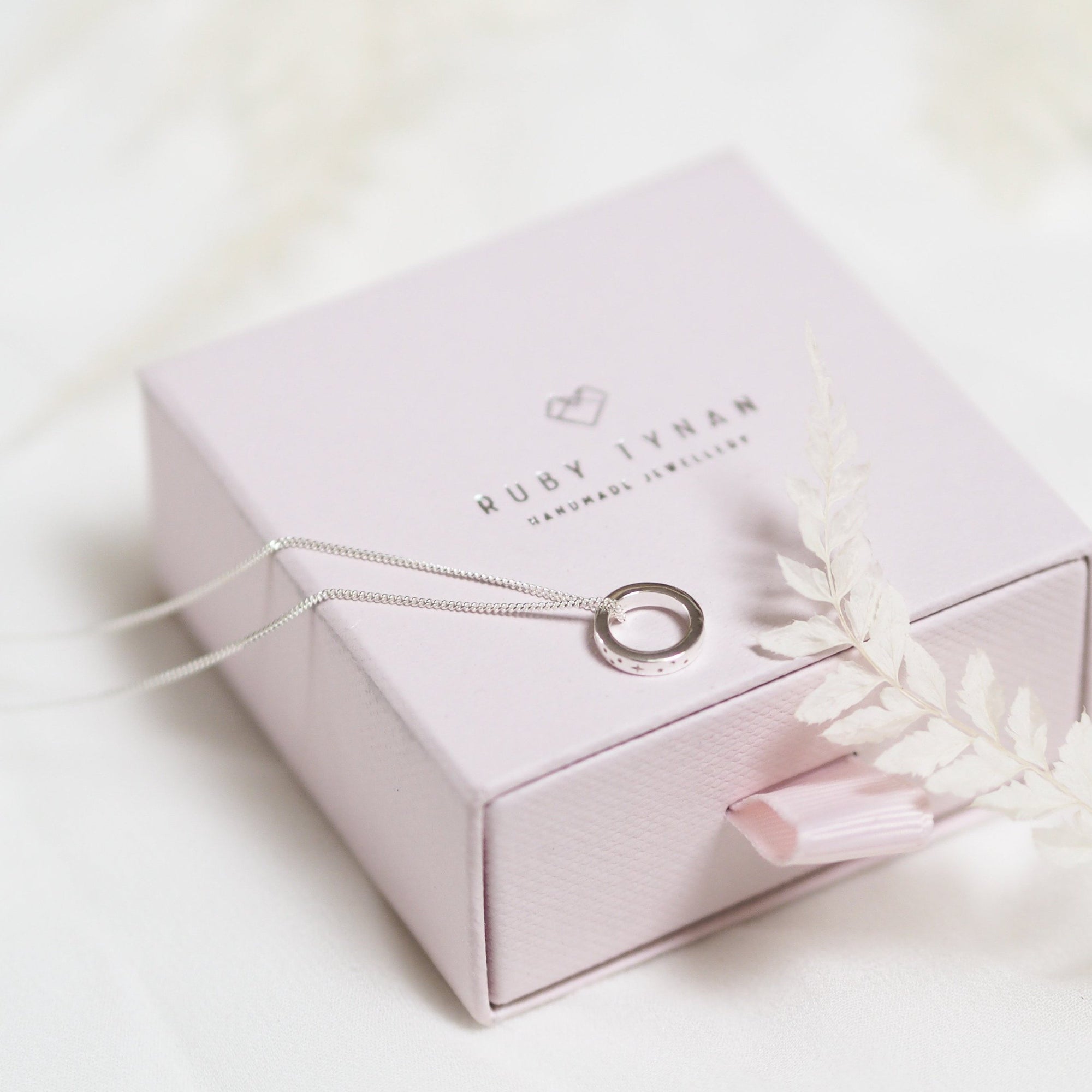 Miniature Hand Engraved Star Constellation Necklace