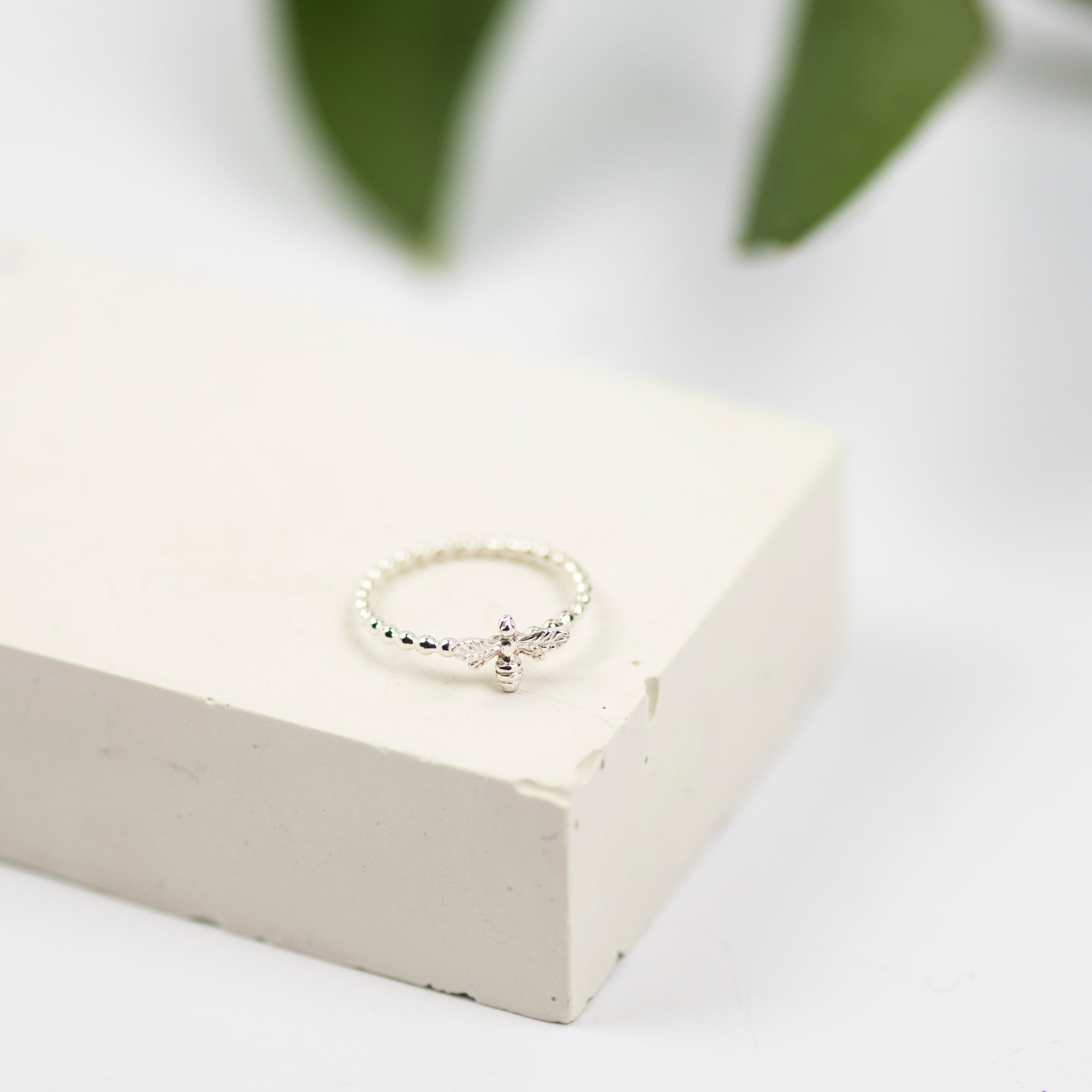 Bee Ring in Sterling Silver