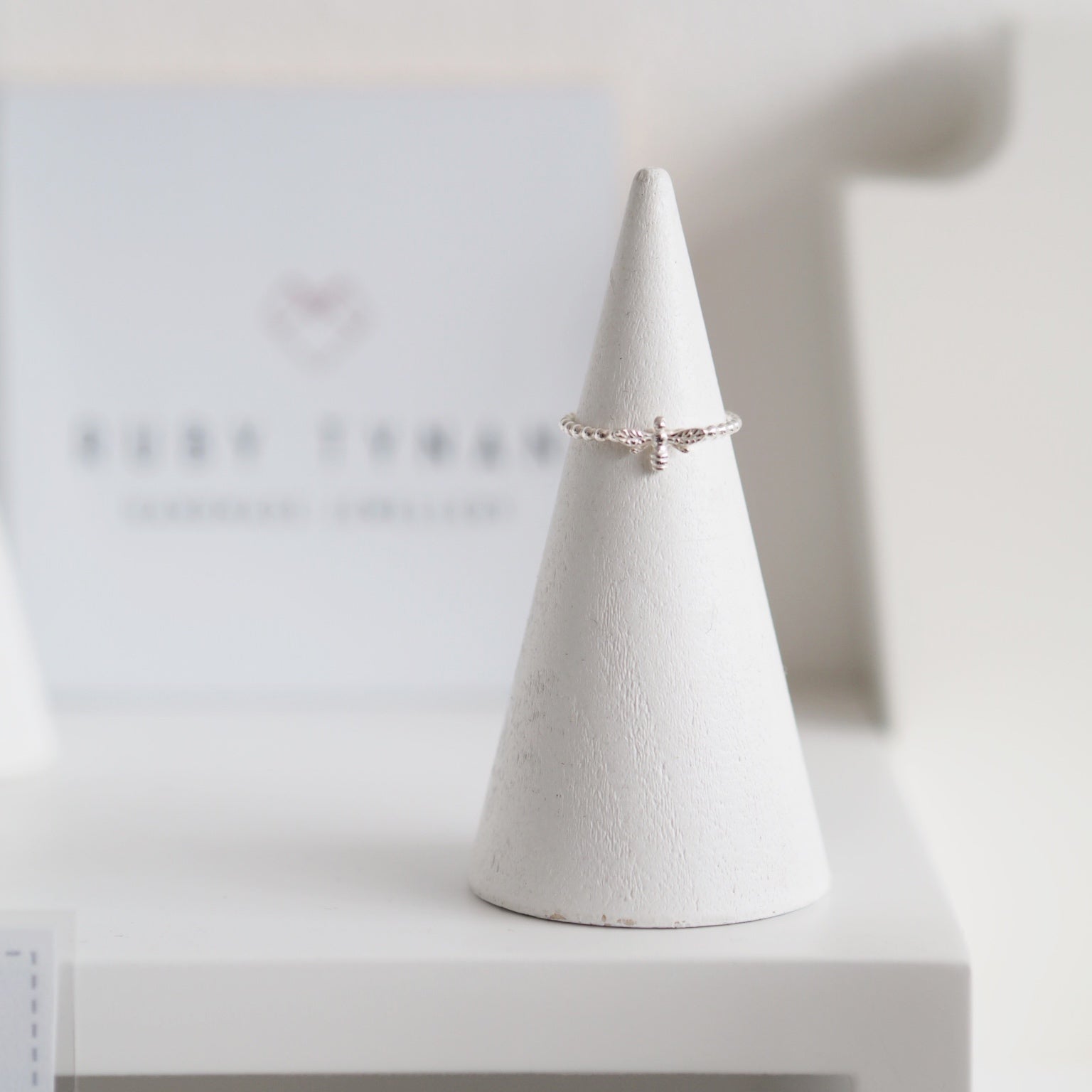 Bee Ring in Sterling Silver