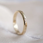 Gold Celestial Wedding Ring
