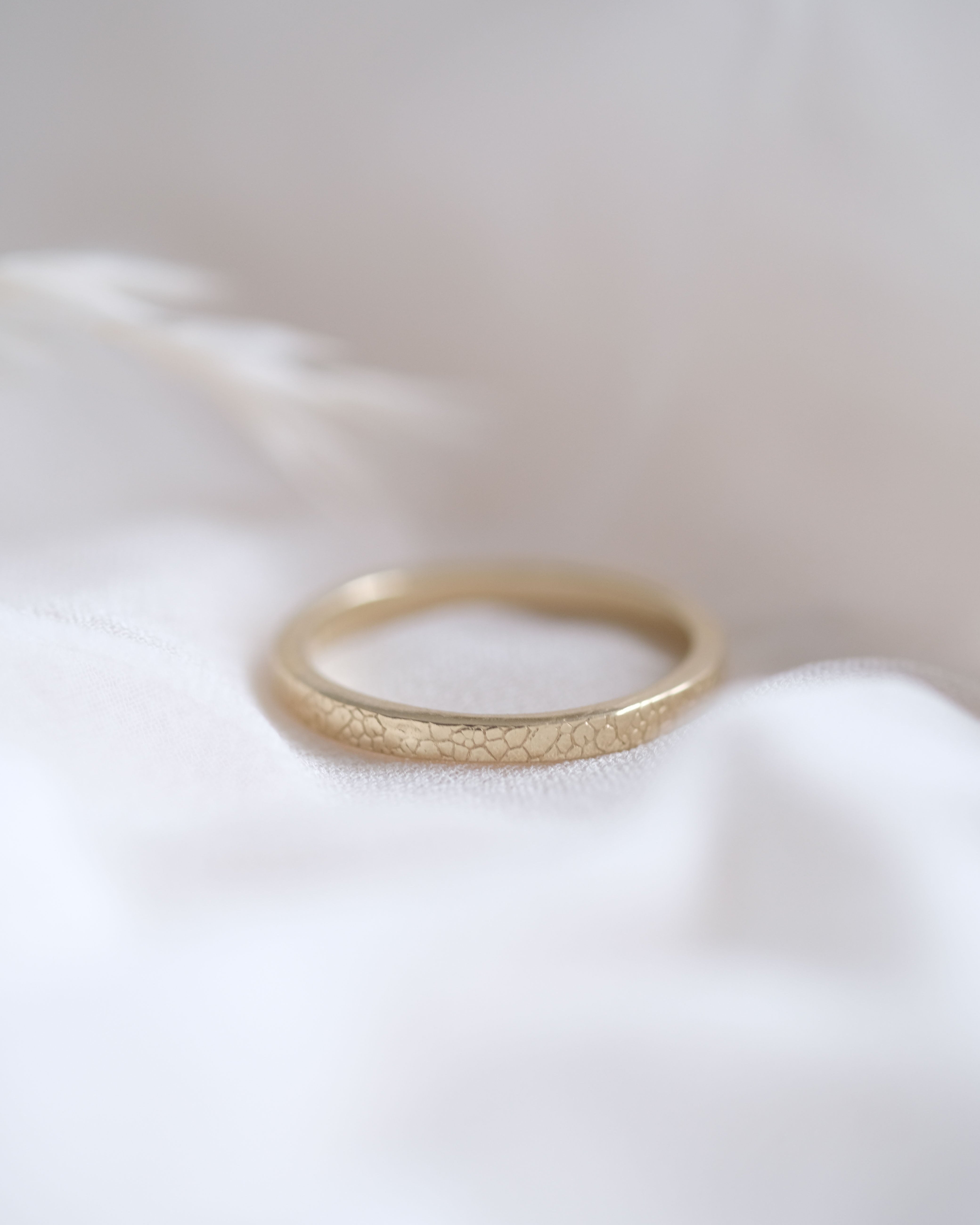 Gold Dog nose print ring