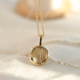 Dog nose print necklace