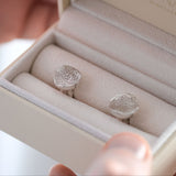 Pet Nose Print Cufflinks in Sterling Silver
