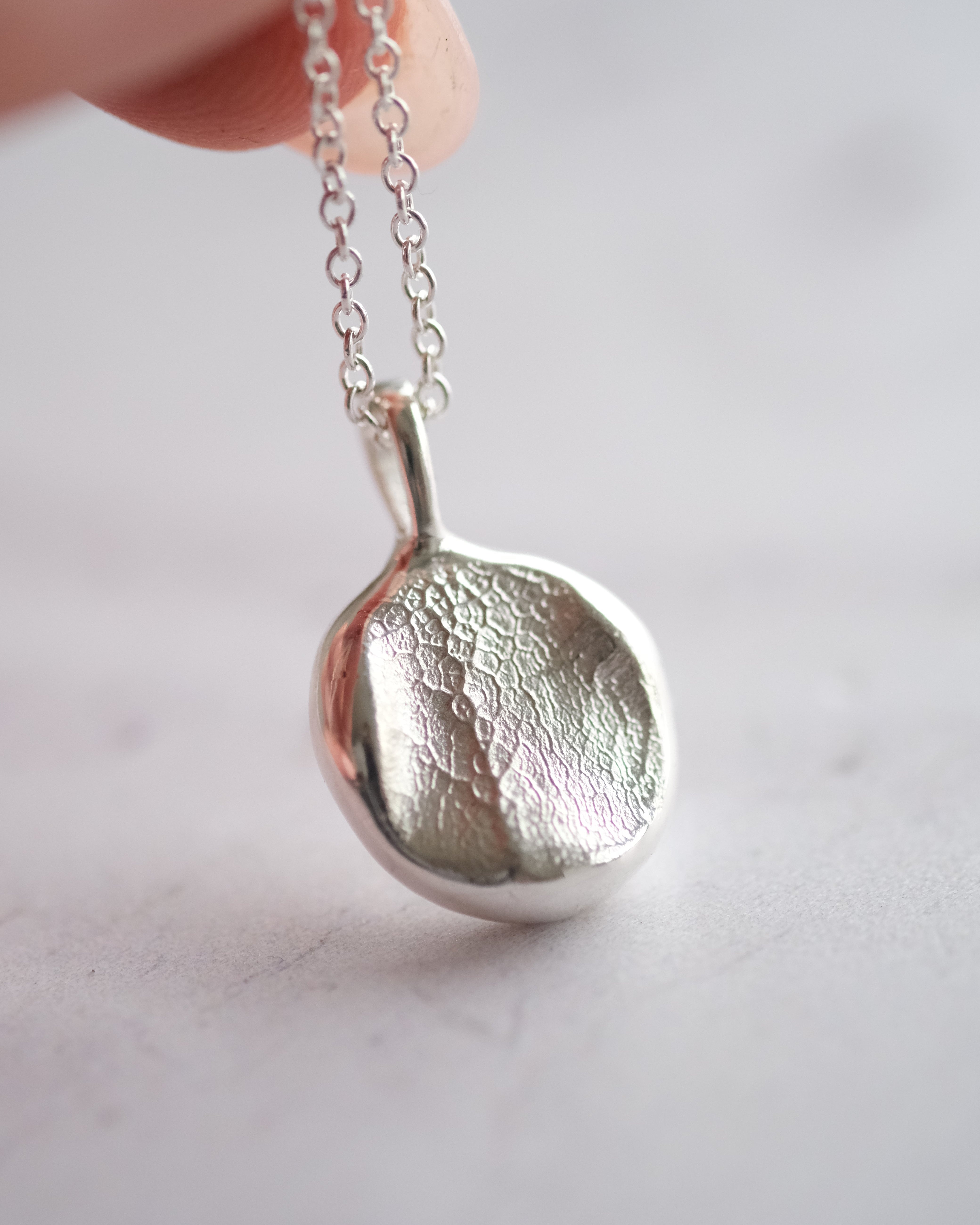 Dog nose print necklace