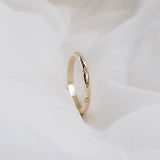 Bellatrix Hand Engraved Diamond Ring in Solid Gold or Platinum
