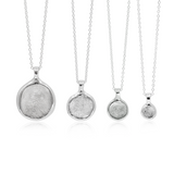 Fingerprint Necklace in Sterling Silver