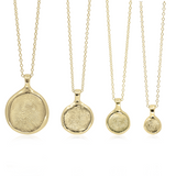Fingerprint Necklace in Solid Gold