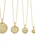 Fingerprint Necklace in Solid Gold