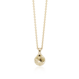 Pet Impression Necklace in Solid Gold