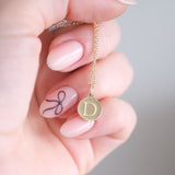 The Darwin - Custom Pet Impression Necklace in Solid Gold