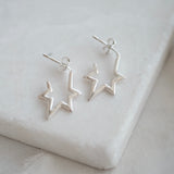 Star Shaped Stud Earrings