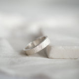 Marisol Hand Engraved Florentine Ring in Sterling Silver