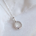 Dog nose print necklace