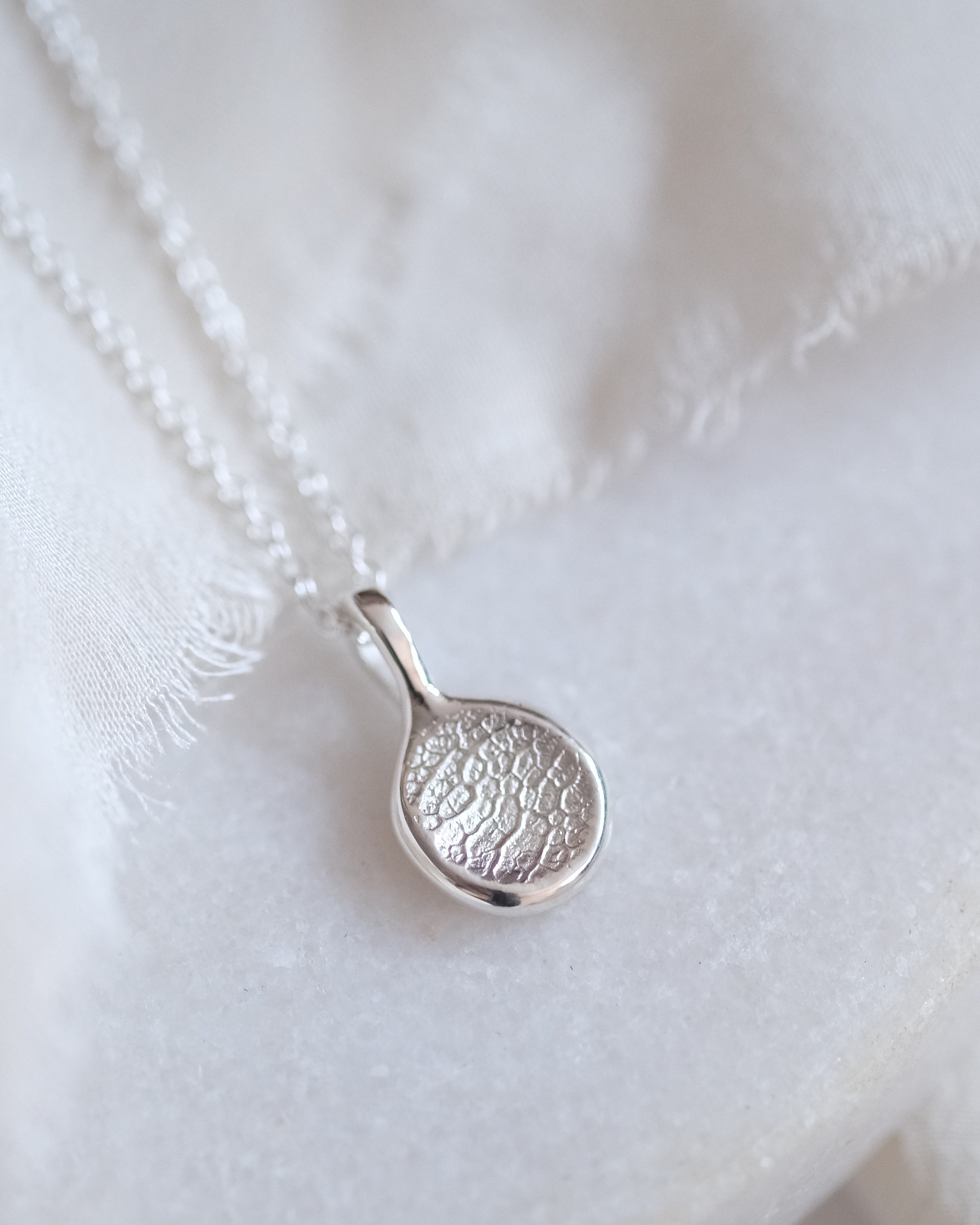 Dog nose print necklace
