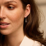 Seren Star Drop Earrings in Sterling Silver