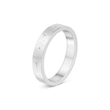 Nova Hand Engraved Star in Sterling Silver