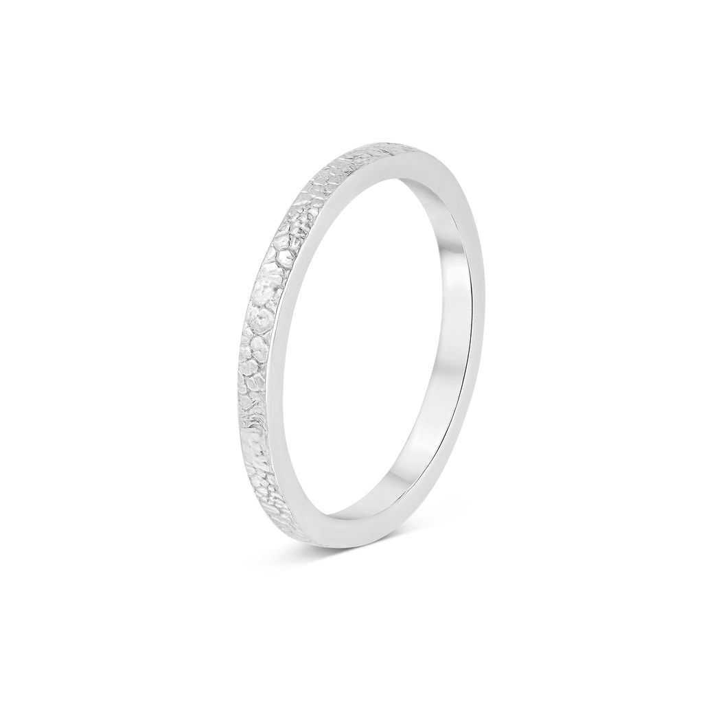 Pet Impression Ring in Sterling Silver