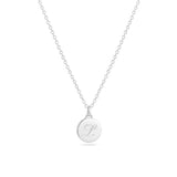 Personalised Initial Necklace in Solid Gold