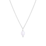 Freshwater Pearl Necklace in Sterling Silver