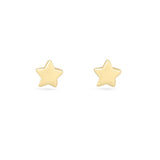 Star Earrings in Solid Gold