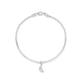 Petite Croissant Bracelet in Sterling Silver