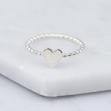Handmade Sterling Silver Heart Ring