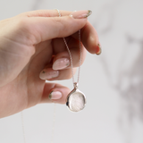 Fingerprint Necklace in Sterling Silver