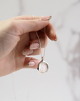 Fingerprint Necklace in Sterling Silver