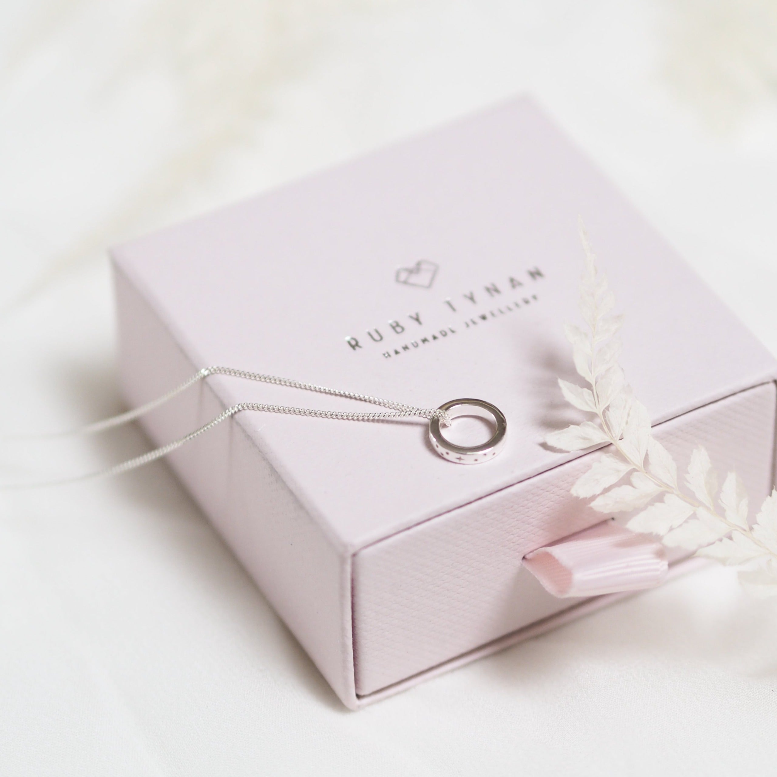 Hand Engraved Miniature Star Constellation Necklace in 9ct Gold
