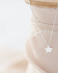 Star Necklace in Sterling Silver