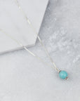 Sterling Silver Turquoise Necklace