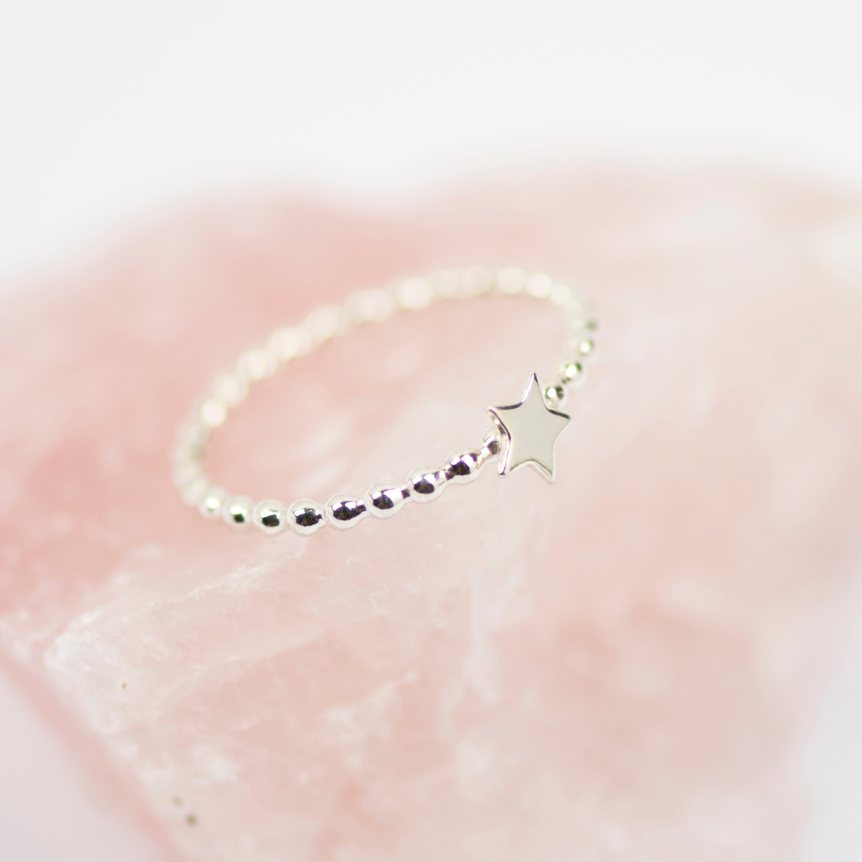 Dainty Star Ring in Sterling Silver