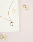 Solid 9 Carat Rose Gold Personalised Necklace