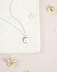 Solid 9 Carat White Gold Personalised Necklace