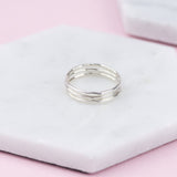 Sterling Silver Dainty Stacking Ring