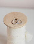 Dainty Sterling Silver Huggie Hoop Earrings