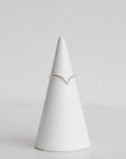 Sterling Silver Wishbone Ring